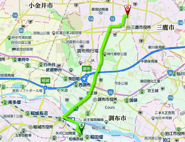 京王相模原線京王稲田堤