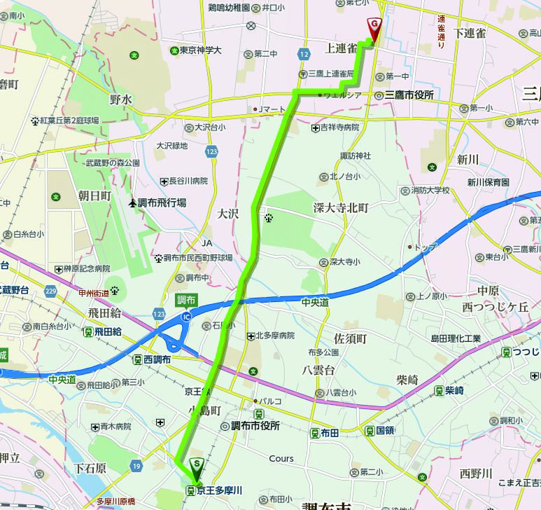 京王相模原線京王多摩川