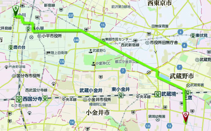 西武国分寺線小川