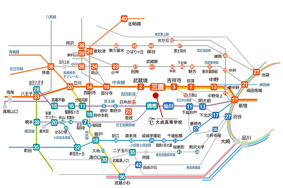 電車路線図