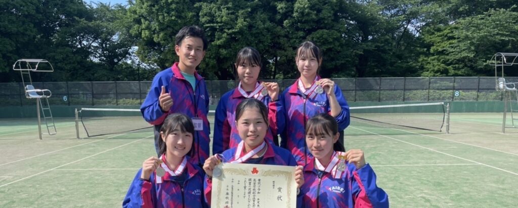 【女子テニス部】東京都高校テニス選手権　団体の部　準優勝！