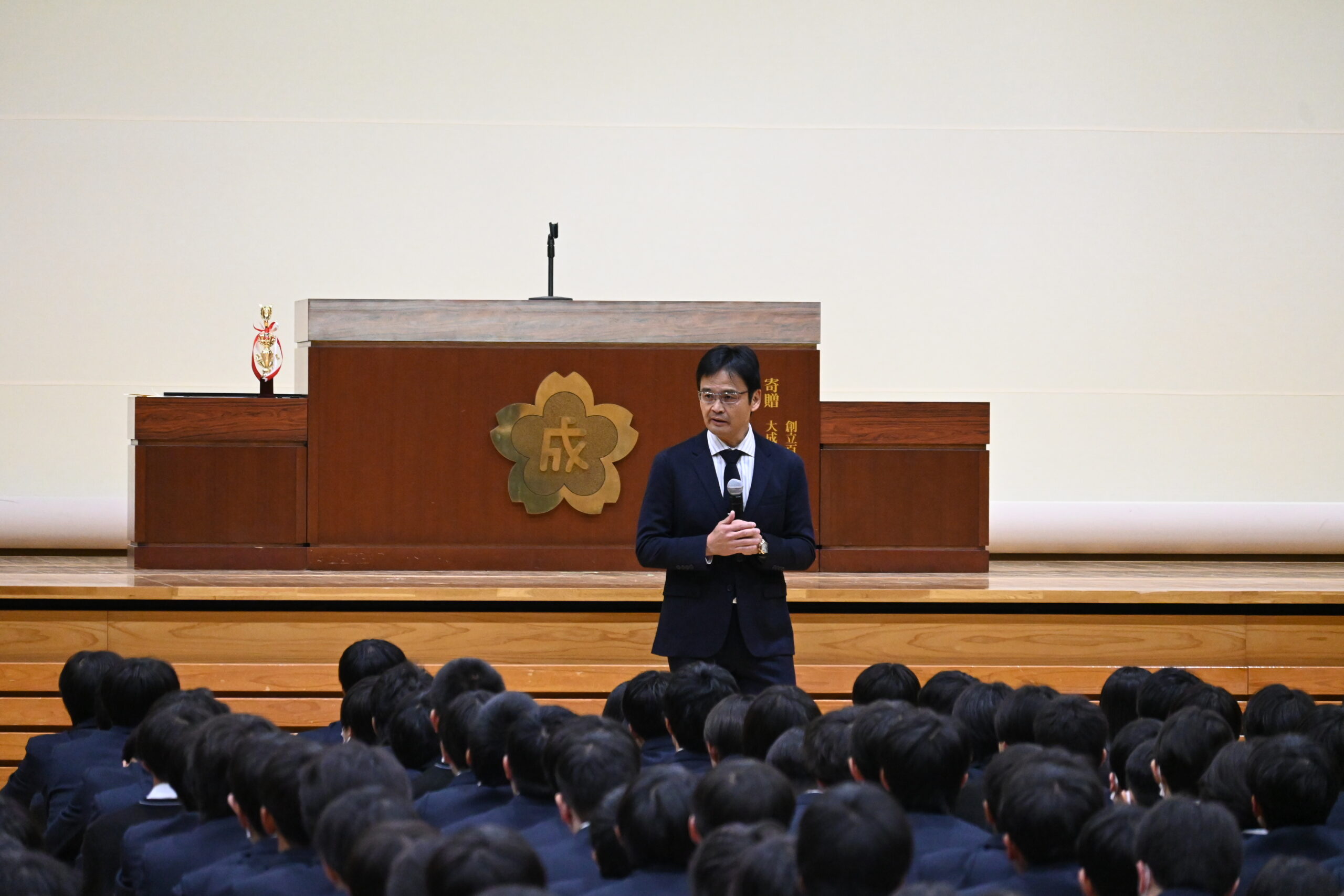 ２学期終業式を実施しました