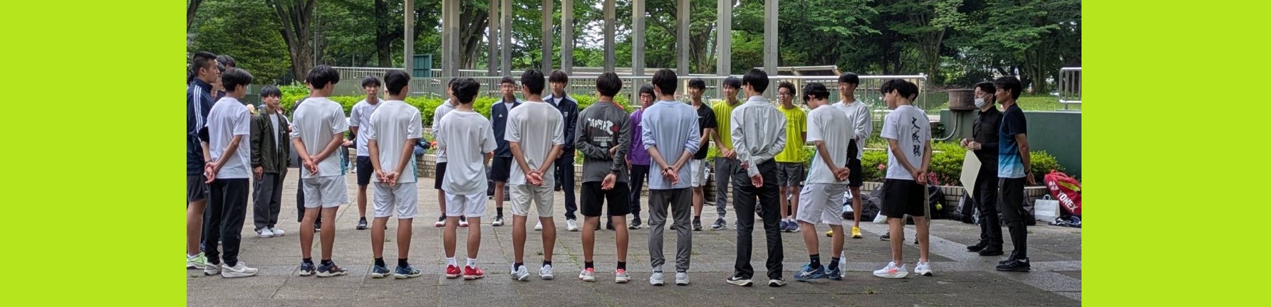 2025男子テニス部通信 vol.1