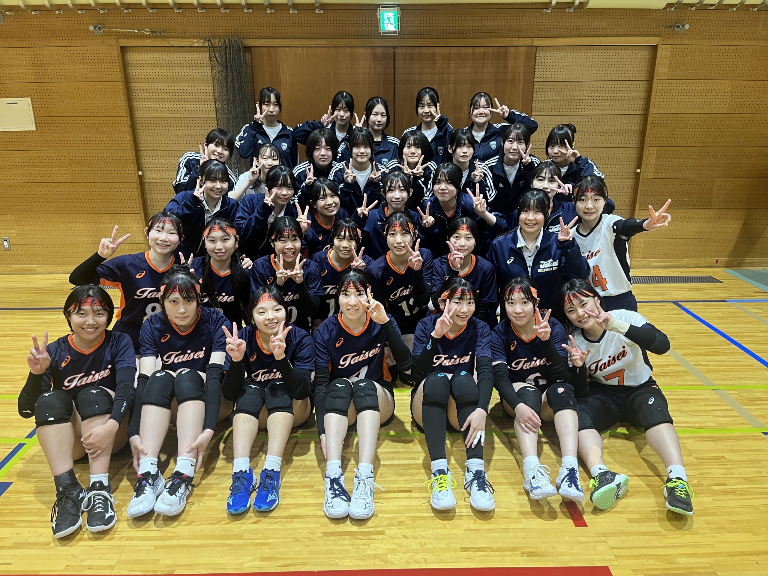 女子バレーボール部