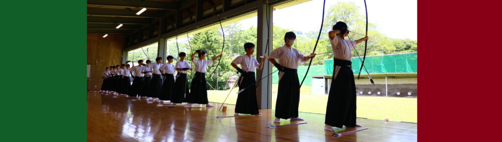 弓道部夏合宿2025！