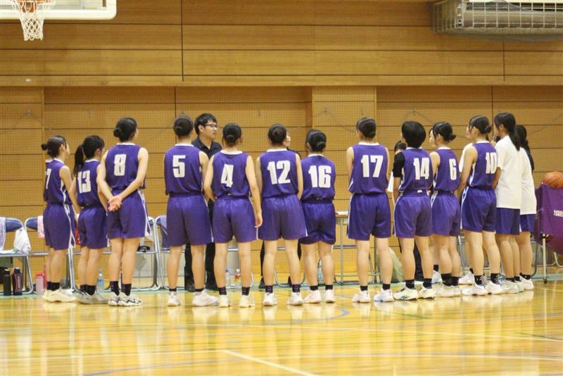 【女子バスケ部】 夏季大会に参加しました